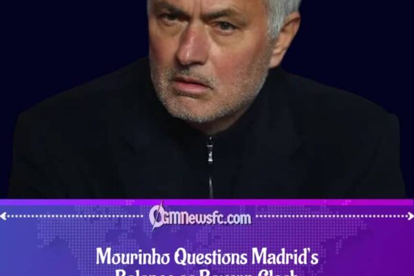 Mourinho Raises Concerns Over Real Madrid’s Team Balance