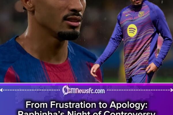 Raphinha’s Regret: Barcelona Star Apologises After Taunting Atlético Madrid Fans