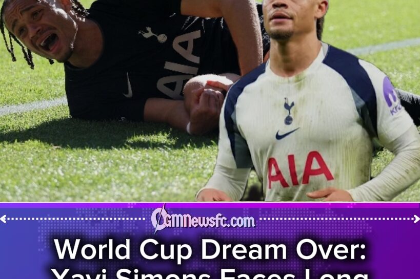 Xavi Simons Left Heartbroken After Season-Ending Knee Injury Ends Tottenham Campaign and World Cup Dream