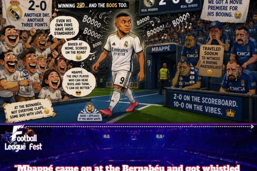 “BOOED VICTORY AT THE BERNABEU: MBAPPE ENTERS THE STORM WHILE MADRID ENTERTAIN CHAOS”