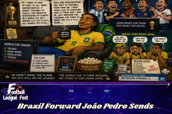 Brazil’s World Cup Selection Sparks Debate After João Pedro Snub
