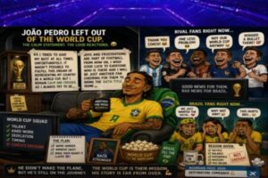 Brazil’s World Cup Selection Sparks Debate After João Pedro Snub