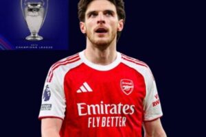 Rice Speaks, UEFA Listens… Very Seriously Declan Rice has found himself under UEFA’s microscope after publicly criticising a referee following Arsenal’s heated clash with Atlético Madrid. What seemed like a post-match reaction has now turned into a potential disciplinary case. Fans online are joking that UEFA must have “alerts turned on” for player comments. One minute you’re giving your opinion, the next you’re waiting for an official email. Football drama doesn’t stop at the final whistle. #DeclanRice #UEFA #Arsenal #FootballDrama #RefereeDebate