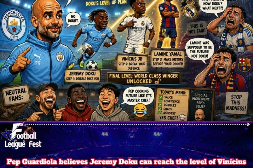 Guardiola’s Doku Comparison Sparks Massive Debate Across Europe