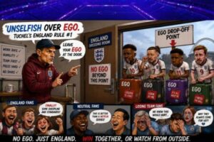 Ego Tuchel: England’s Dressing Room Apparently Now Has Airport Security for Superstars