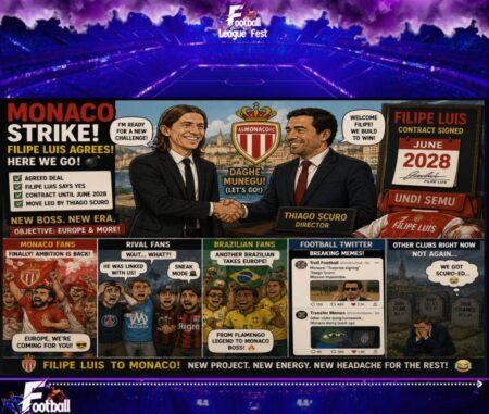 Filipe Luis Set for Monaco Job After Accepting Three-Year Contract