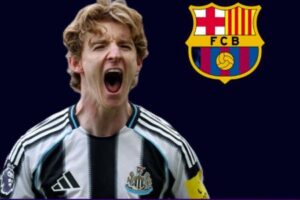 Gordon’s Barcelona Dream Arrives With £300k Smiles and Newcastle Side-Eyes