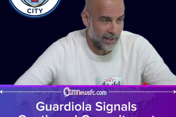 Guardiola Maintains “Incredible Energy” as Manchester City Prepare for Possible Transition