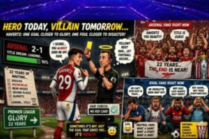 Mercy, Madness, and Havertz: Arsenal’s Title Chase Turns Into Football Theater”
