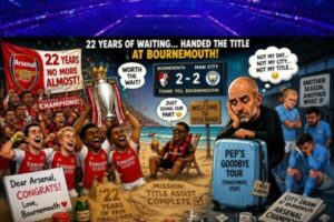 Drought: Arsenal Finally Escape Football’s Longest “Next Season” Joke