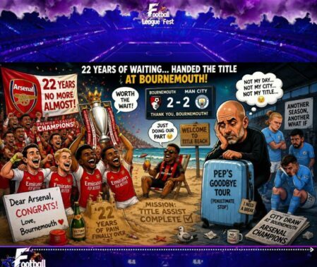 Drought: Arsenal Finally Escape Football’s Longest “Next Season” Joke