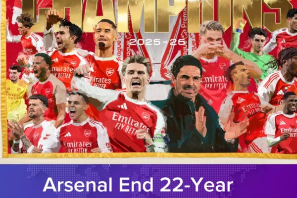 Arsenal Finally Remember Where They Parked the Premier League Trophy