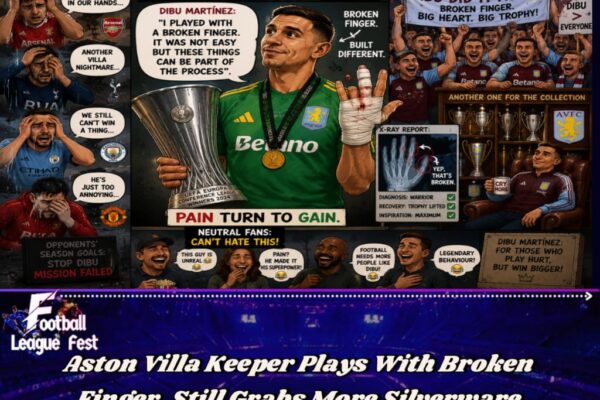 Pain to Gain”: Dibu Martínez Turns Broken Finger Into Another Trophy Story