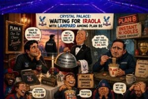 PALACE WAITING ROOM: IRAOLA DREAMS, PLAN B NIGHTMARES