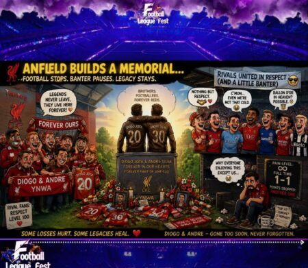Liverpool’s Memorial Legacy Leaves Football Fans Fighting Tears Instead of Each Other