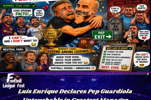 Emotional Luis Enrique Speaks Out on Pep Guardiola Situation