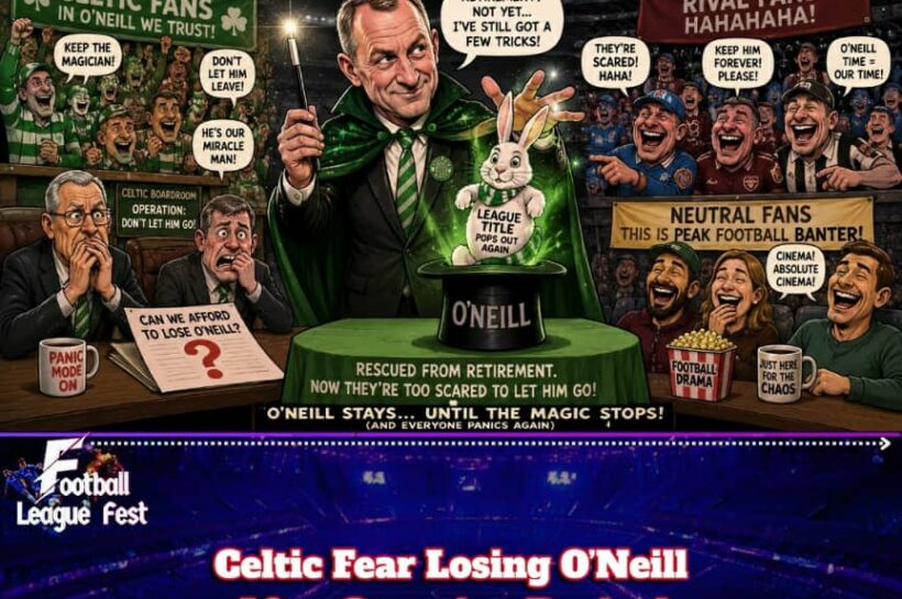 O’Neill Magic: Celtic Terrified the Football Magician Might Finally Clock Out
