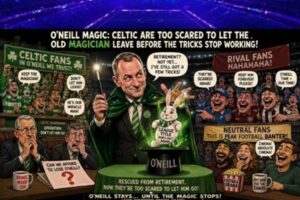 O’Neill Magic: Celtic Terrified the Football Magician Might Finally Clock Out
