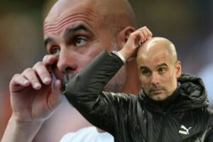 Manchester City Boss Guardiola Cracks Under Pressure in Final Game
