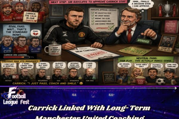 Manchester United Fans Divided Over Carrick Contract Decision