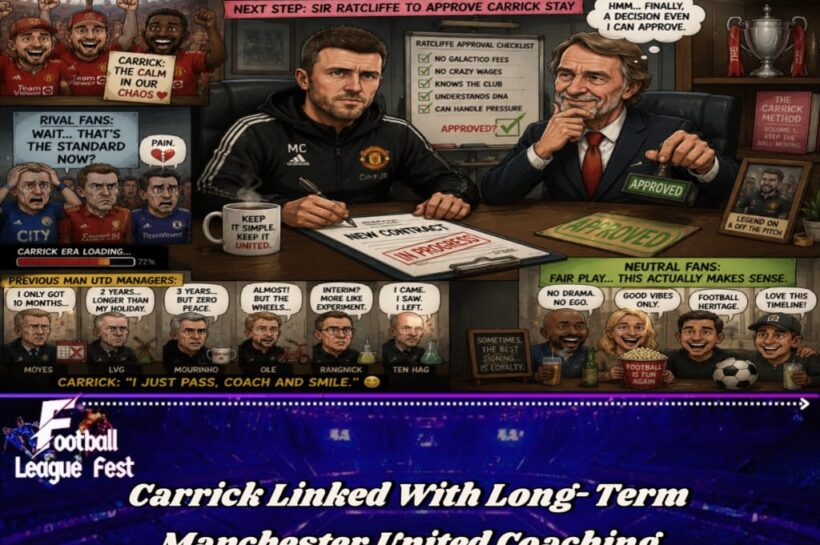 Manchester United Fans Divided Over Carrick Contract Decision