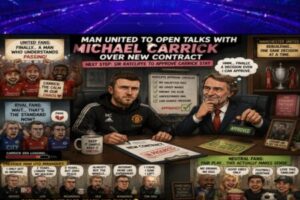 Manchester United Fans Divided Over Carrick Contract Decision