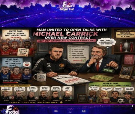 Manchester United Fans Divided Over Carrick Contract Decision