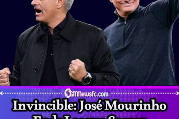 Invincible: José Mourinho Signs Off By Treating Defeat Like An Unwanted Guest