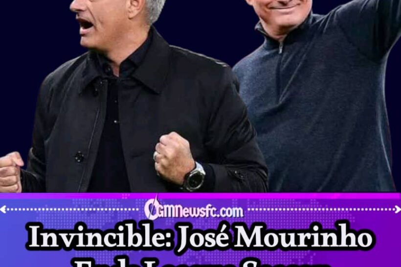 Invincible: José Mourinho Signs Off By Treating Defeat Like An Unwanted Guest