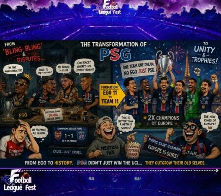 Transformation Complete: PSG Finally Learned That Passing the Ball Beats Passing the Blame