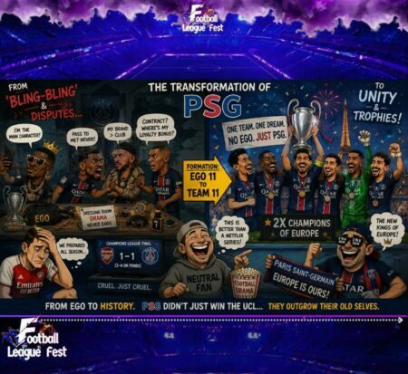 Transformation Complete: PSG Finally Learned That Passing the Ball Beats Passing the Blame