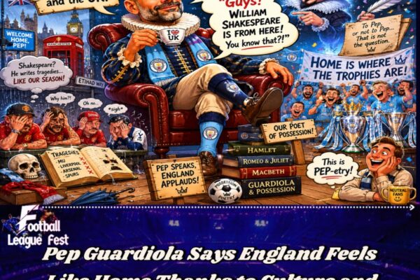 Pep Guardiola Discovers Shakespeare, Manchester United Discovers New Levels of Pain