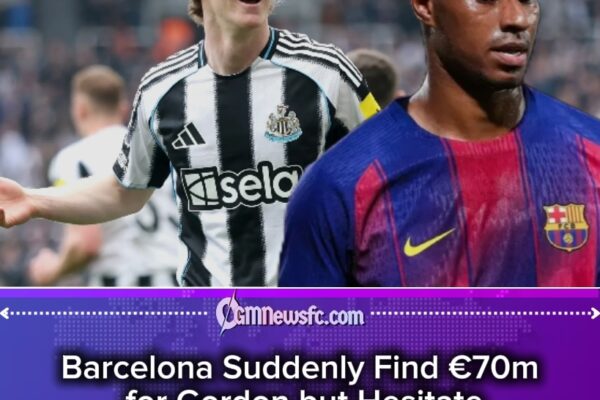 “Rashford Roulette: Barcelona Suddenly Discover Gordon While €30m Sits on the Table”