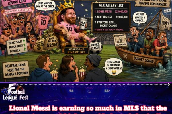 Salary Kingdom: Messi Still Running MLS Like a Billionaire’s Five-A-Side Tournament