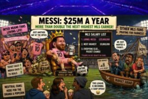 Salary Kingdom: Messi Still Running MLS Like a Billionaire’s Five-A-Side Tournament