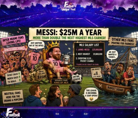 Salary Kingdom: Messi Still Running MLS Like a Billionaire’s Five-A-Side Tournament