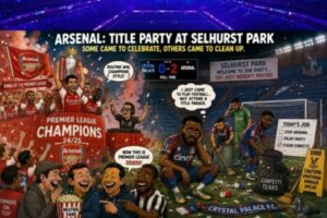 Arsenal Turned Selhurst Park Into a Championship Rental Venue