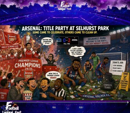 Arsenal Turned Selhurst Park Into a Championship Rental Venue