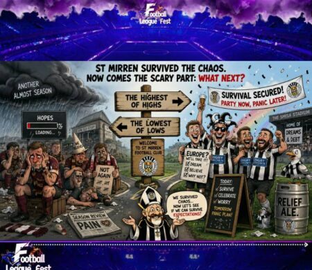St Mirren Survive Chaos, Fans Survive Heart Attacks