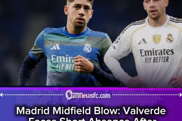 Real Madrid Confirms Federico Valverde Out for 2 Weeks After Training Ground Scare as Madrid Downplay Incident