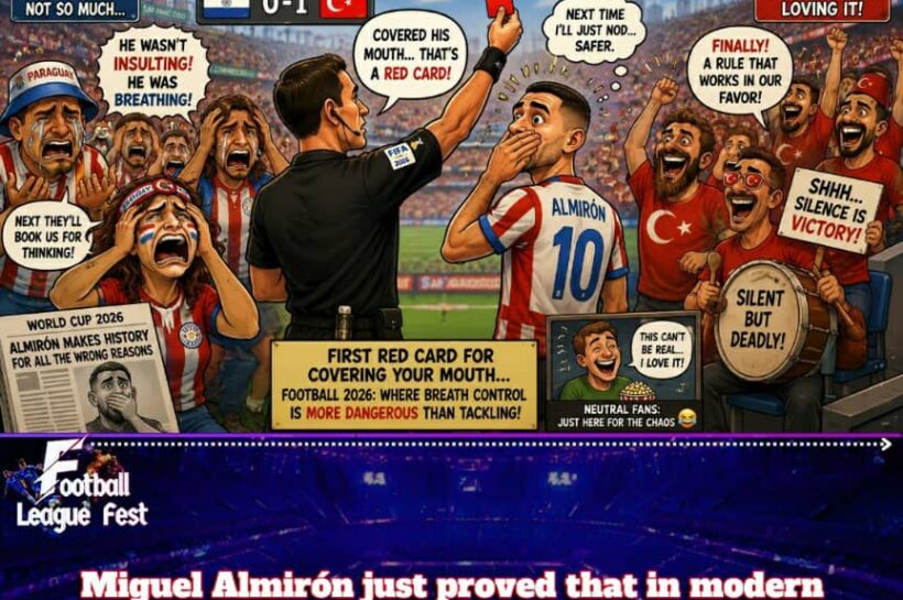 Almirón Red Card: The Day Football Declared War on Secret Conversations
