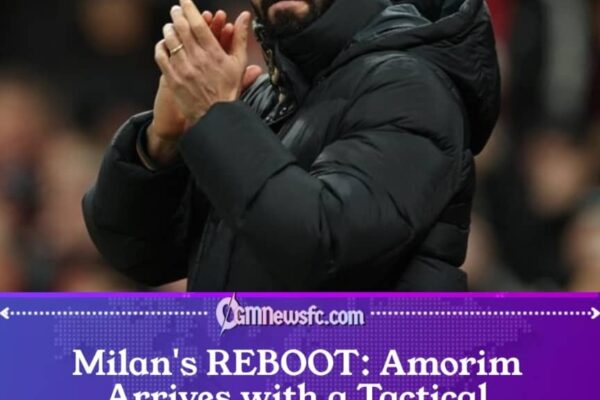 Ruben Amorim Takes Charge of AC Milan in Champions League REBOOT