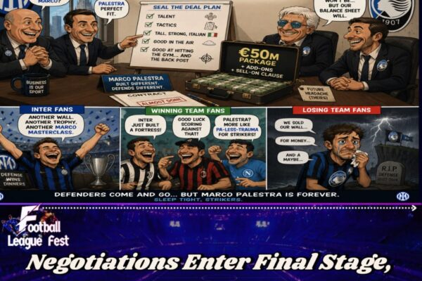 Atalanta Add Another €5m Every Time Inter Says "Final Offer"