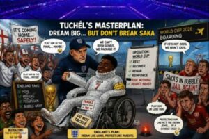 BUKAYO SAKA IN BUBBLE WRAP? TUCHEL'S WORLD CUP MASTERPLAN HAS ENGLAND DREAMING CAREFULLY