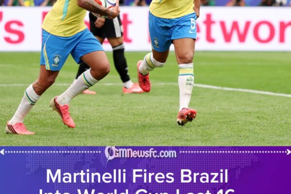 Martinelli’s Last-Gasp Strike Sends Brazil Into World Cup Last 16 After Dramatic Comeback Against Japan