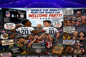 Debut Demolition: Balogun Blitz Turns Paraguay Into USA's Opening-Day Warning Sign