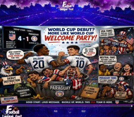 Debut Demolition: Balogun Blitz Turns Paraguay Into USA's Opening-Day Warning Sign