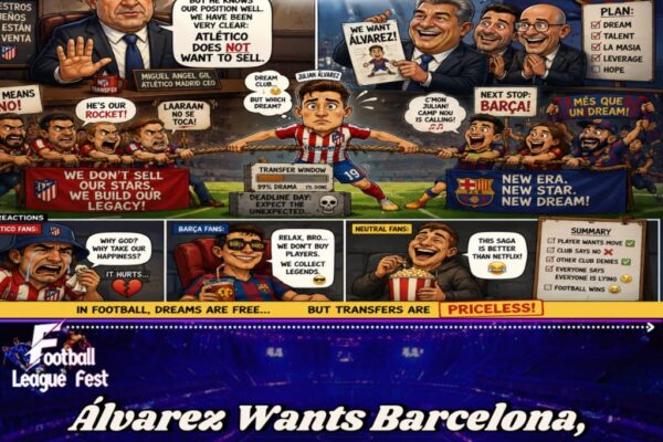 Dream Move:Álvarez Triggered a Seismic Exit — Atlético Overhauled the Building Code