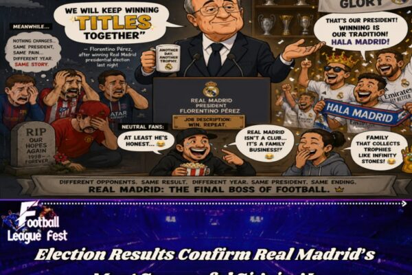 Florentino Pérez Wins Real Madrid Presidential Election Again