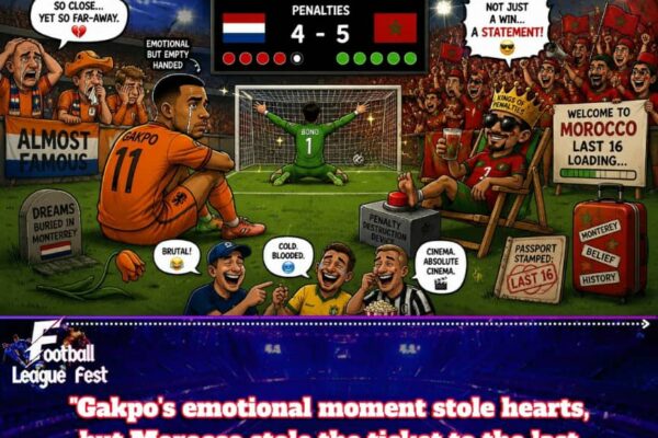 Morocco Turn Penalties into Dutch Heartbreak as Gakpo's Fairytale Ending Gets Rewritten